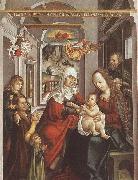 unknow artist Saint Anne with the Virgin and the Child oil painting reproduction